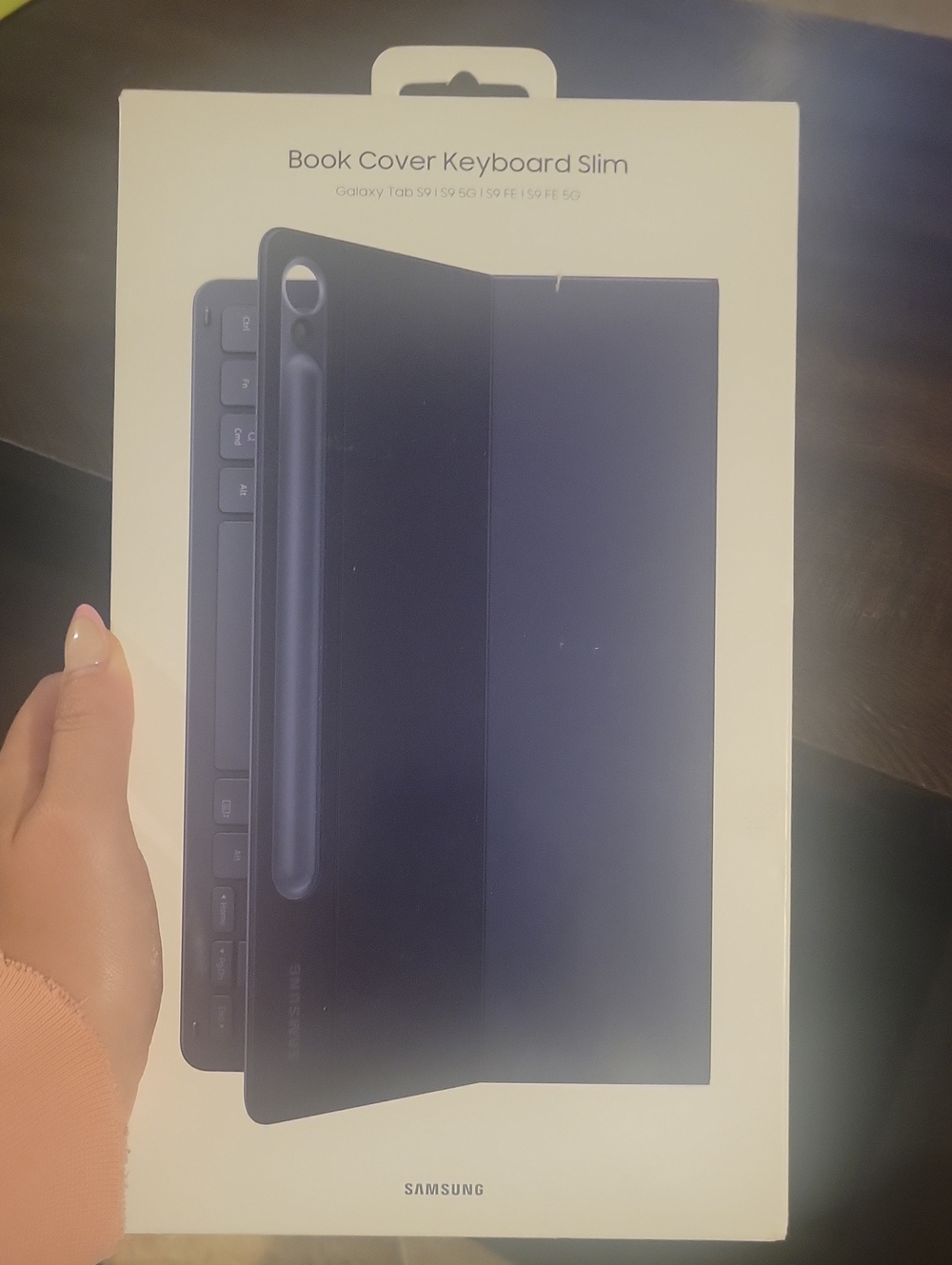 Samsung Book Cover Keyboard Slim - Dark Blue